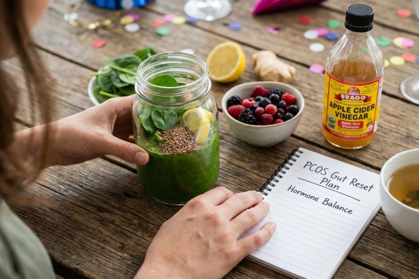 You are currently viewing Post-Party Detox for PCOS: Resetting Your Gut and Hormones Naturally